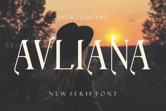 Avliana: A Serif Font That Elevates Your Brand Identity