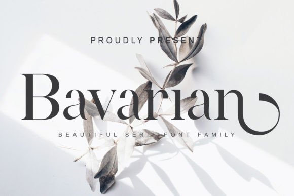 Bavarian Serif Font for Campaign Headlines & Brand Moments