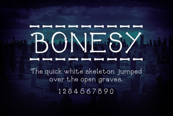 Bonesy: A Decorative Font That Feels Like a Quiet Smile