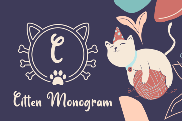 Citten Monogram: The Font That Brings Animal Love to Your Brand