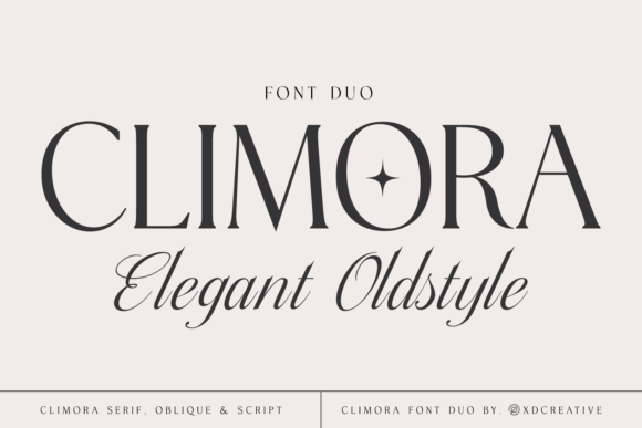 Climora Duo: A Serif Font That Makes Your Brand Feel Luxurious