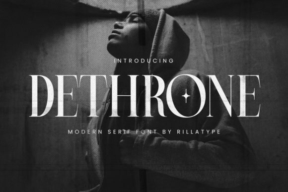 Dethrone: A Bold Serif Font That Commands Attention
