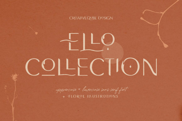 Ello Collection: A Vintage Sans Serif That Elevates Your Brand