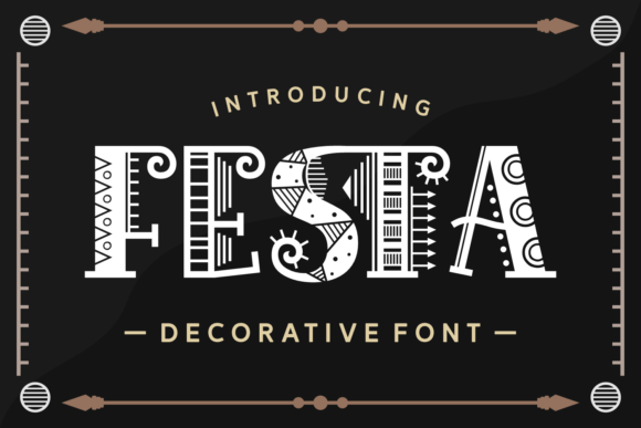Festa: A Designer’s Honest Take on This Decorative Typeface