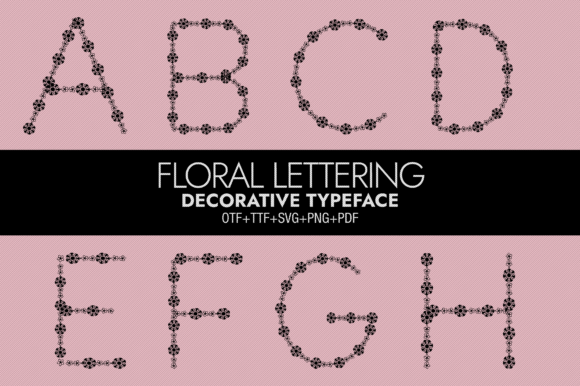 Floral Lettering: A Font That Elevates Brand Identity
