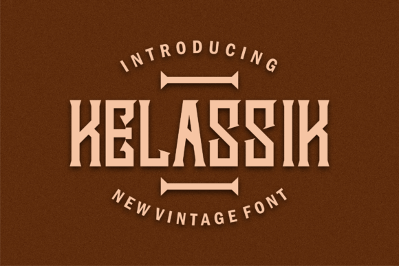 Kelassik: A Serif Font That Elevates Marketing Typography