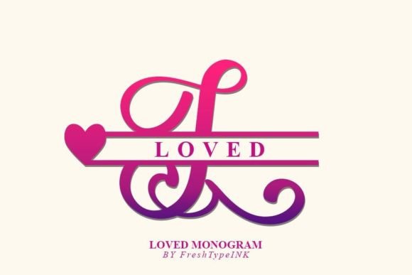 Loved Monogram: A Refined Display Font for Campaign Clarity