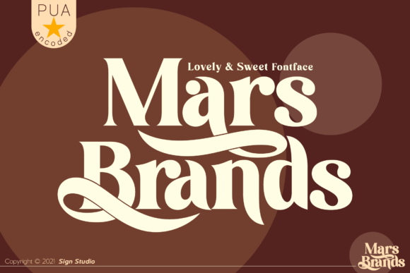 Mars Brands: A Serif Font That Elevates Digital Branding