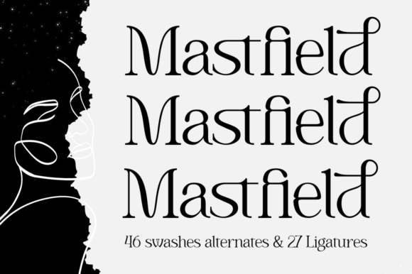 Mastfield: A Refined Serif Font for Handmade Labels & Printables