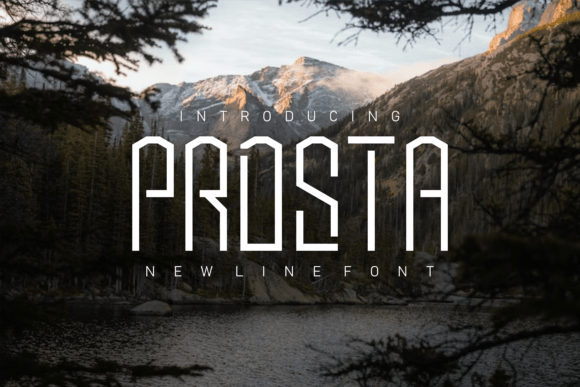 Prosta: A Classy Sans Serif Font for Handmade Brands