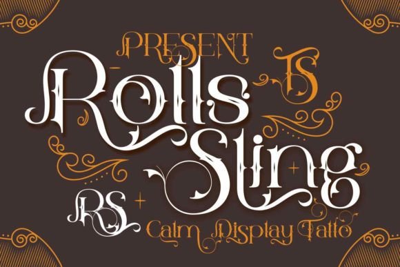 Rolls Sling: A Bold Blackletter Font That Earns Its Place Online