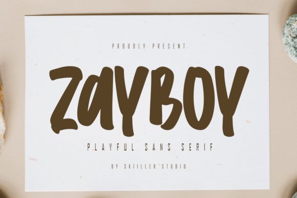 Zayboy: A Sans Serif Font That Makes Your Campaigns Instantly Clear